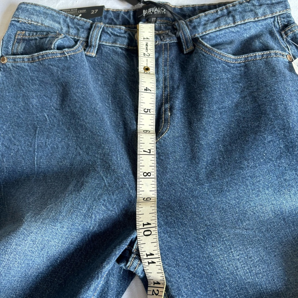 BUFFALO I NWT US27 Brooke High-rise Straight Denim Jeans - Picture 9 of 11